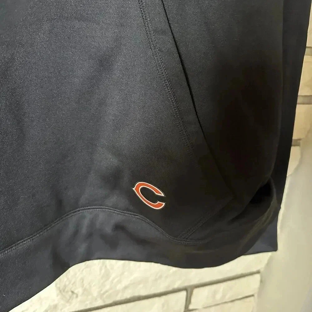 Chicago Bears Nike Hoodie Lockup KO Gloves NFL Size XXL Football - Picture 5 of 8